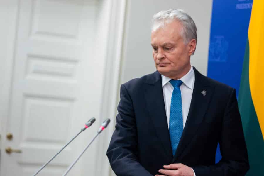 Gitanas Nausėda. ELTA / Julius Kalinskas nuotr.