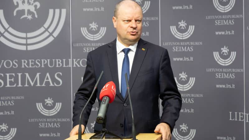 Skvernelis sako, kad buvo išmestas iš frakcijos: rimtas smūgis į nugarą